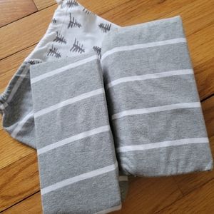 Burts bees baby fitted crib sheets,2 in slip